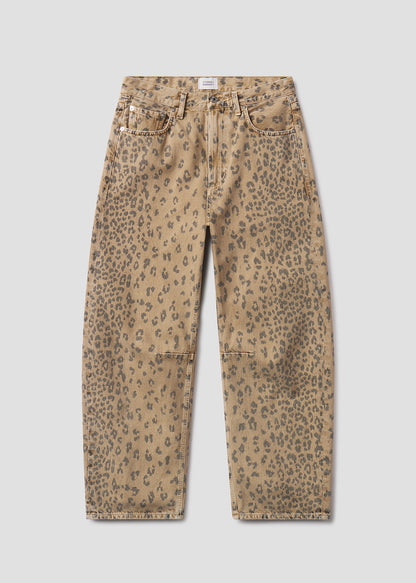 Miro Relaxed Jean in Natural Cheetah flat