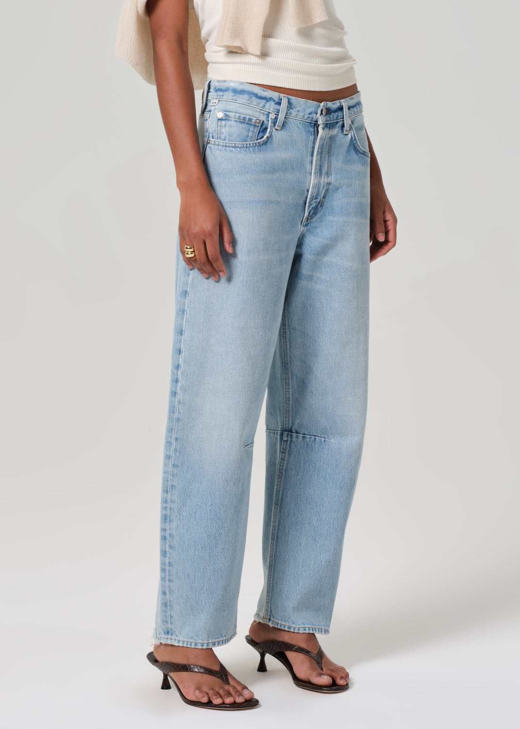 Miro Relaxed Jean Petite in Gemini front