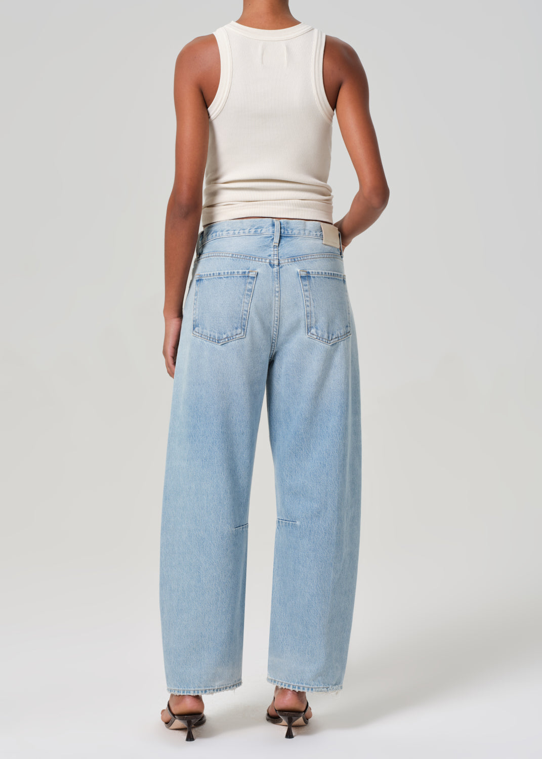 Miro Relaxed Jean Petite in Gemini back