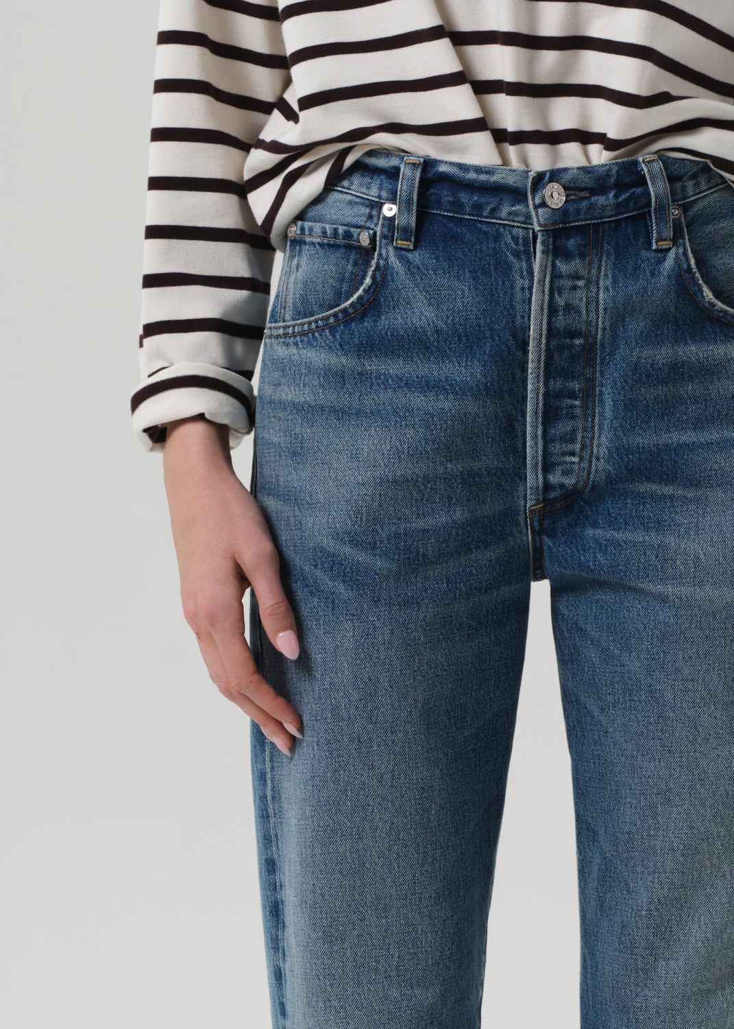 Baretta Relaxed Straight in Babylonia detail