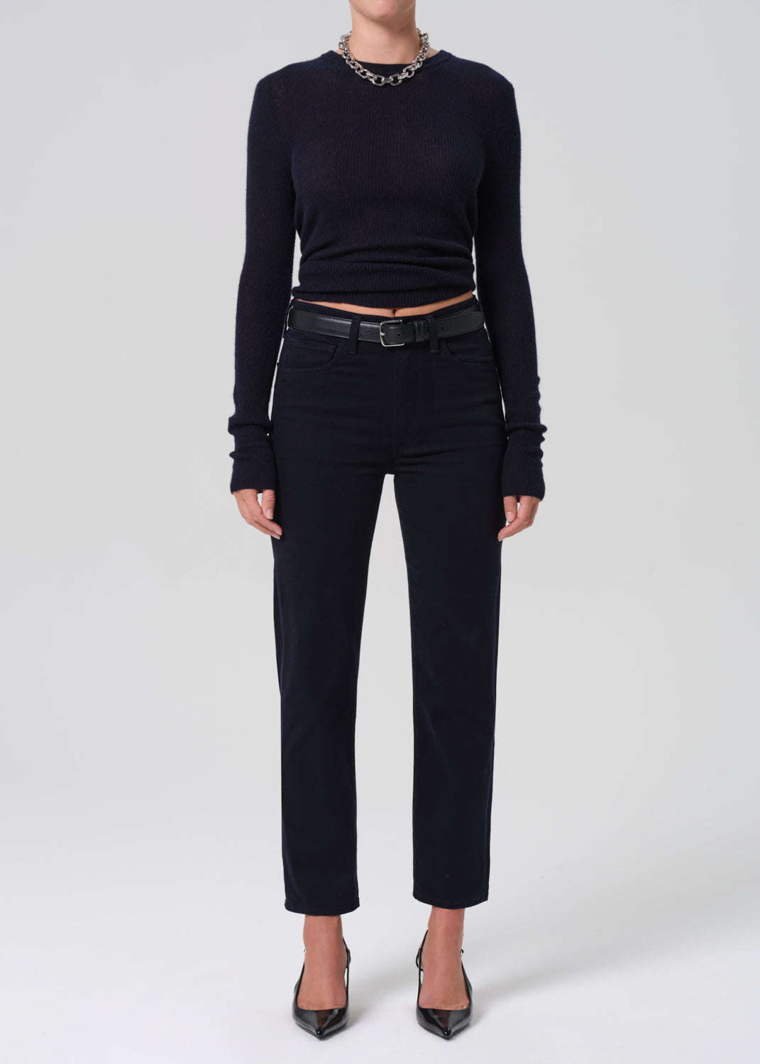 Caia Straight in Navy