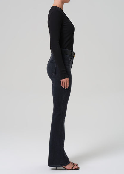 Lilah Flare With Welt Pocket in Medallion side