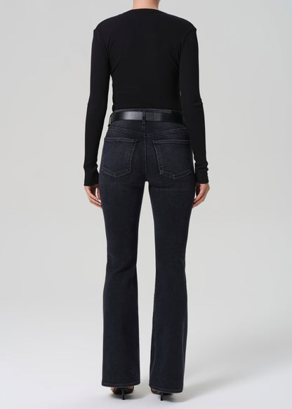 Lilah Flare With Welt Pocket in Medallion back