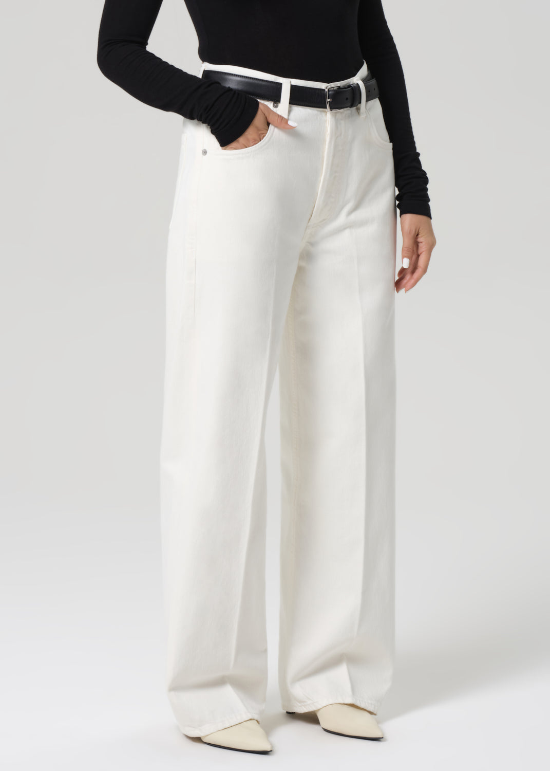 【CITIZENS OF HUMANITY AYLA BAGGY Petite Ayla Baggy in Pashmina – Citizens of Humanity