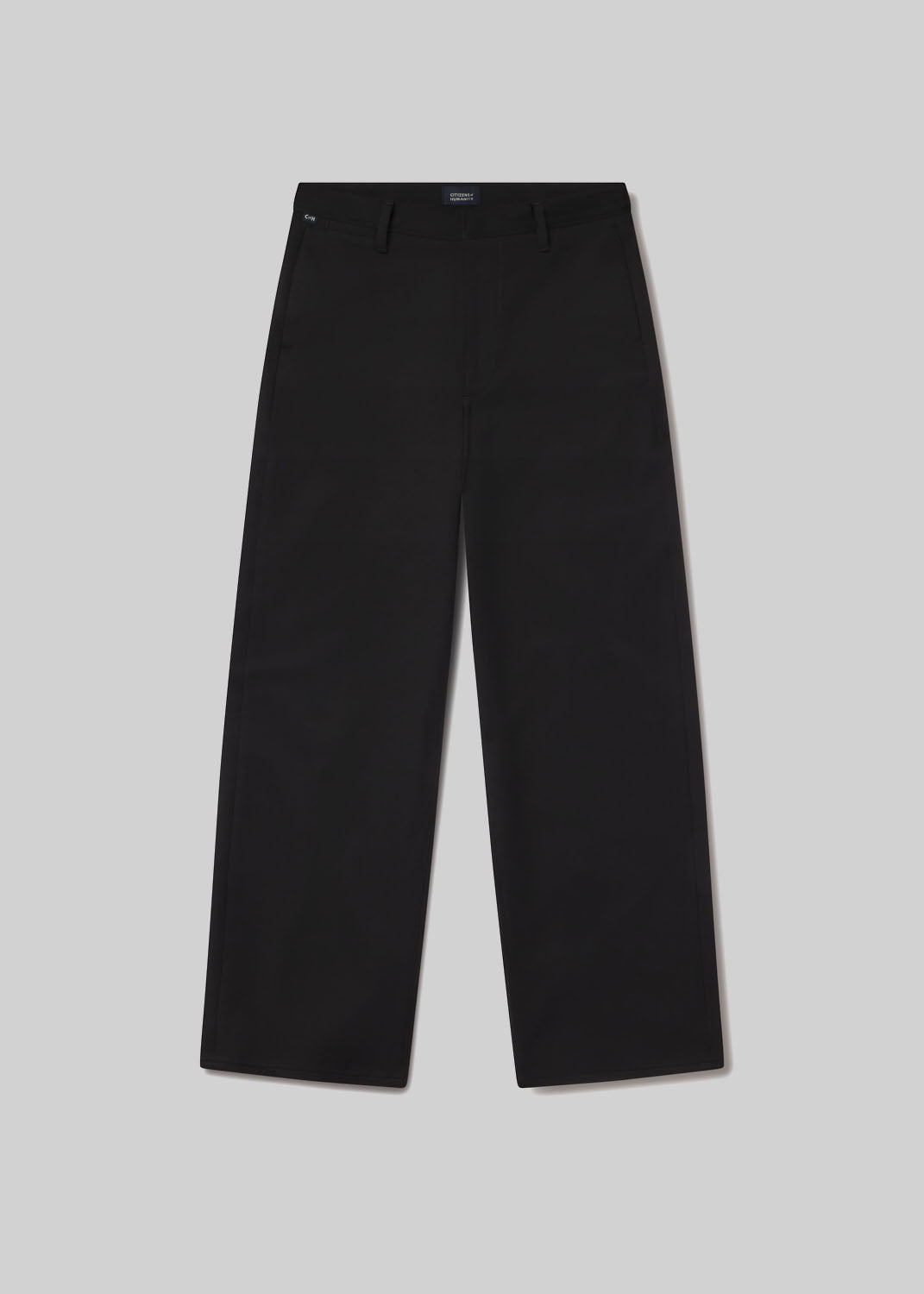 Ayla Polish Trouser in Black flat