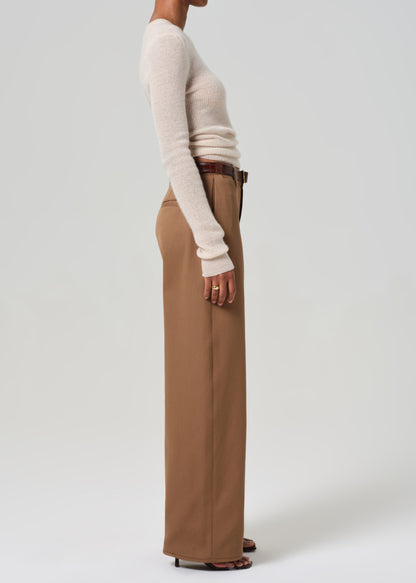 Ayla Polish Trouser in Nut side