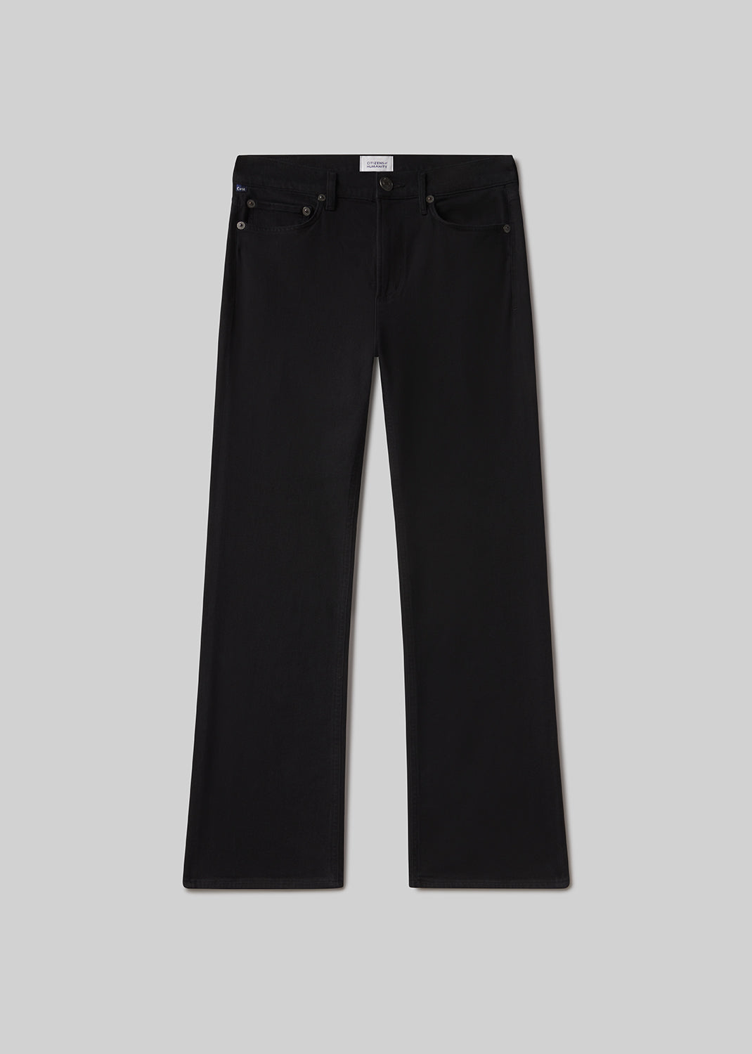 Genova Low Rise Bootcut in Starless flat