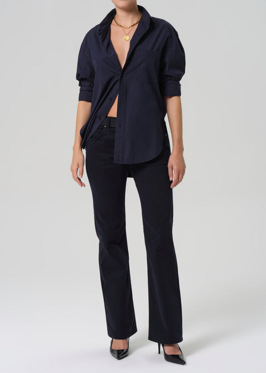 Genova Low Rise Boot in Navy