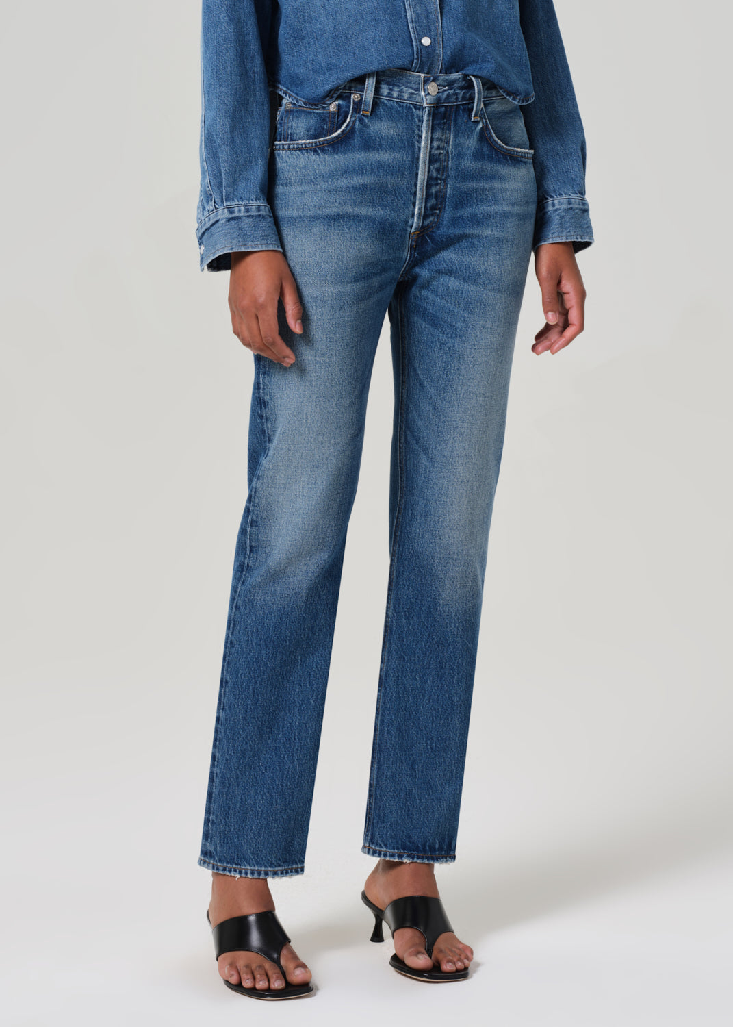 Citizens Of Humanity - Blaine High Rise Straight Jeans