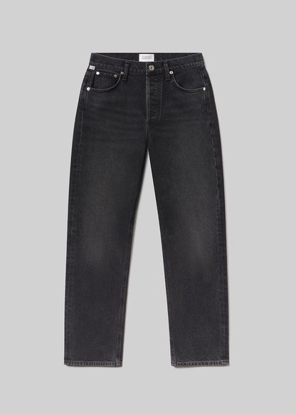 Blaine Vintage Straight in Stormy flat