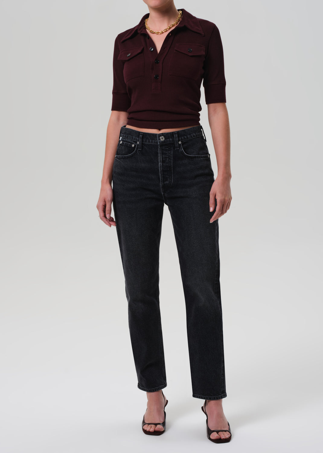 Blaine Vintage Straight in Stormy