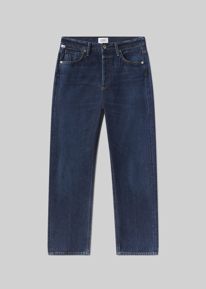 Blaine High Rise Straight in Medina flat