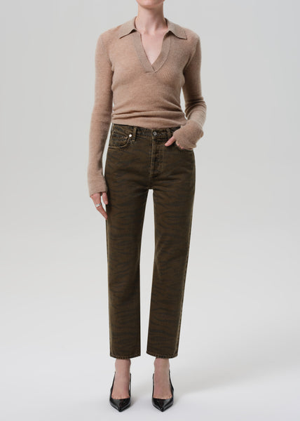 Blaine Vintage Straight in Olivne Zebra – Citizens of Humanity