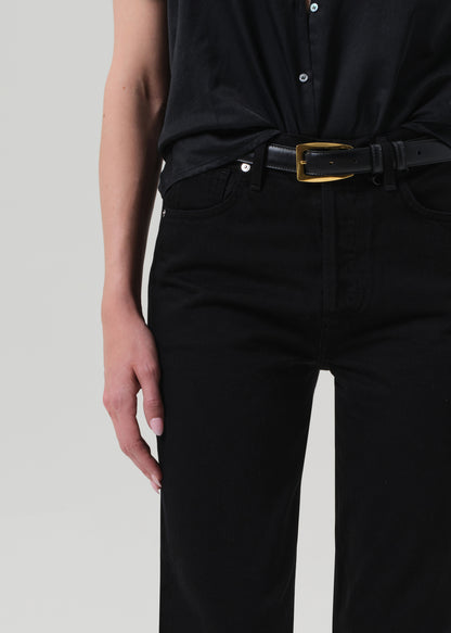 Blaine Vintage Straight in Solid Black