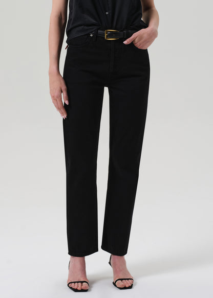 Blaine Vintage Straight in Solid Black