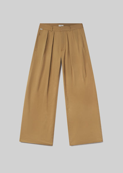 Petra Pleated Trouser in Nano flat