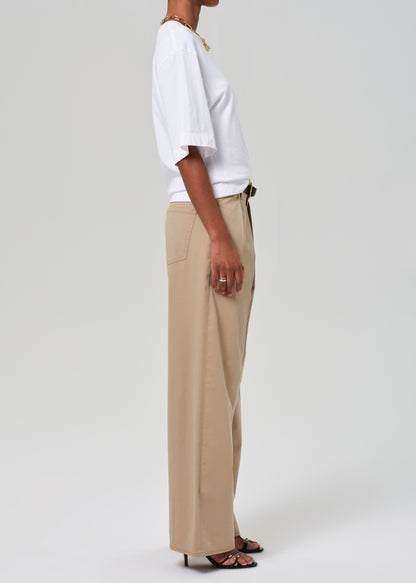 Petra Pleated Trouser in Catalina side