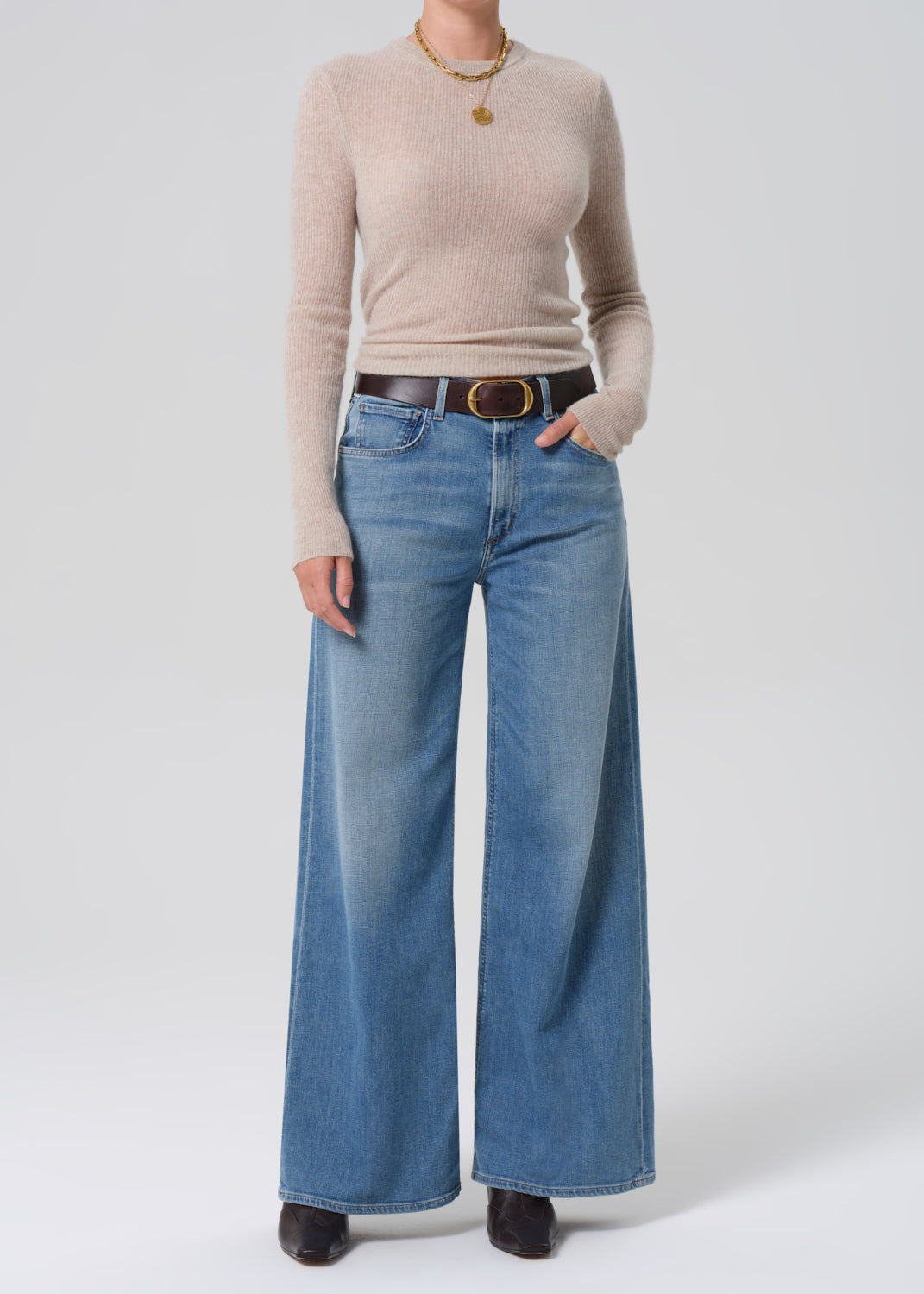 Lyra Long Wide Leg in Bhodi