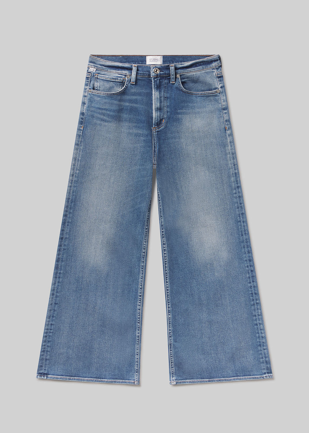 Lyra Long Wide Leg in Elm main image 0