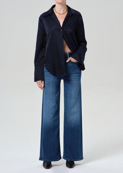 Lyra Long Wide Leg in Ambry