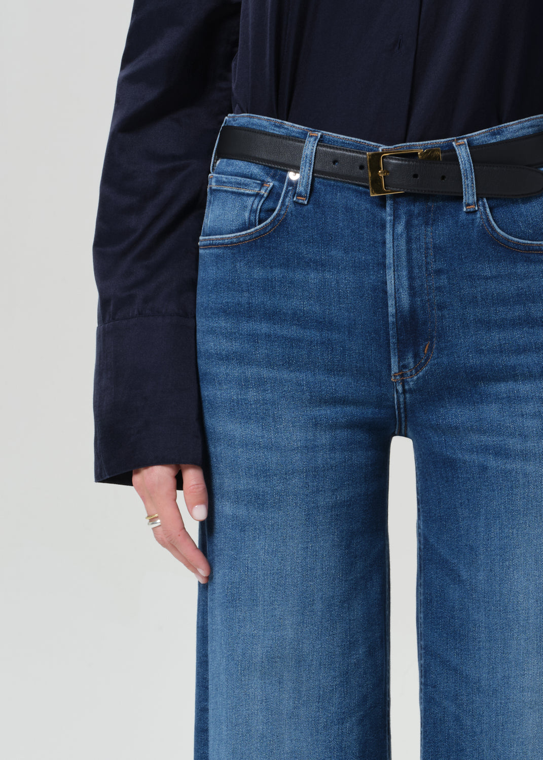 Lyra Long Wide Leg in Ambry