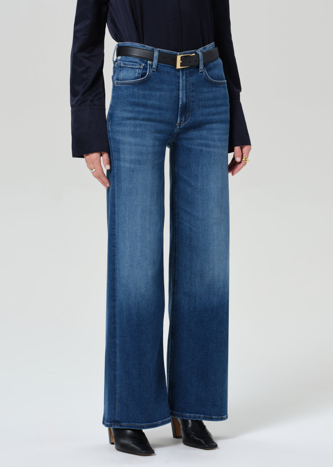 Lyra Long Wide Leg in Ambry