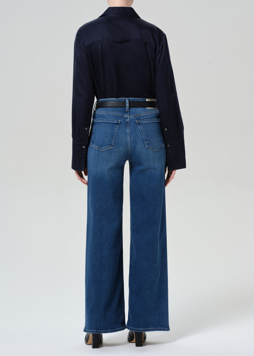 Lyra Long Wide Leg in Ambry