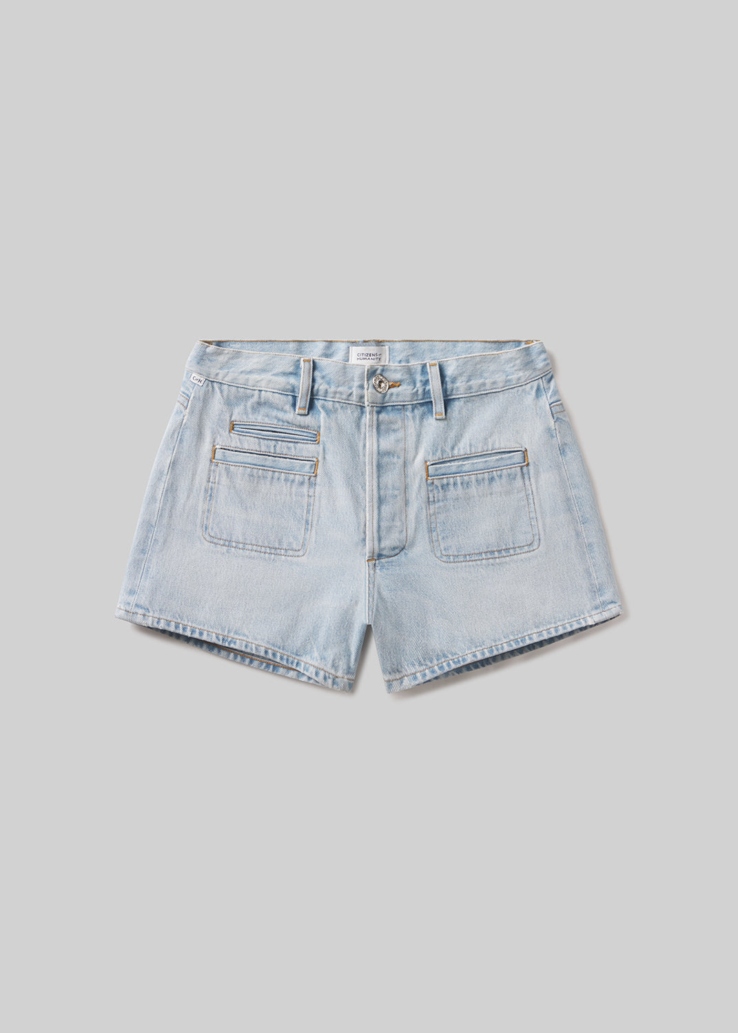 Marlow Welt Pocket Short in Lasso flat