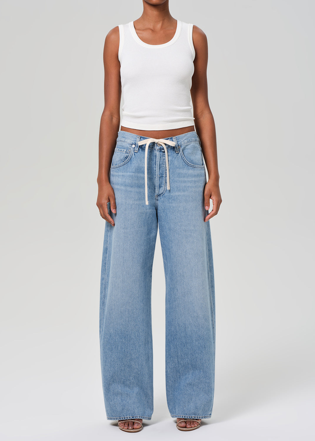 Petite Brynn Drawstring Trouser Lace