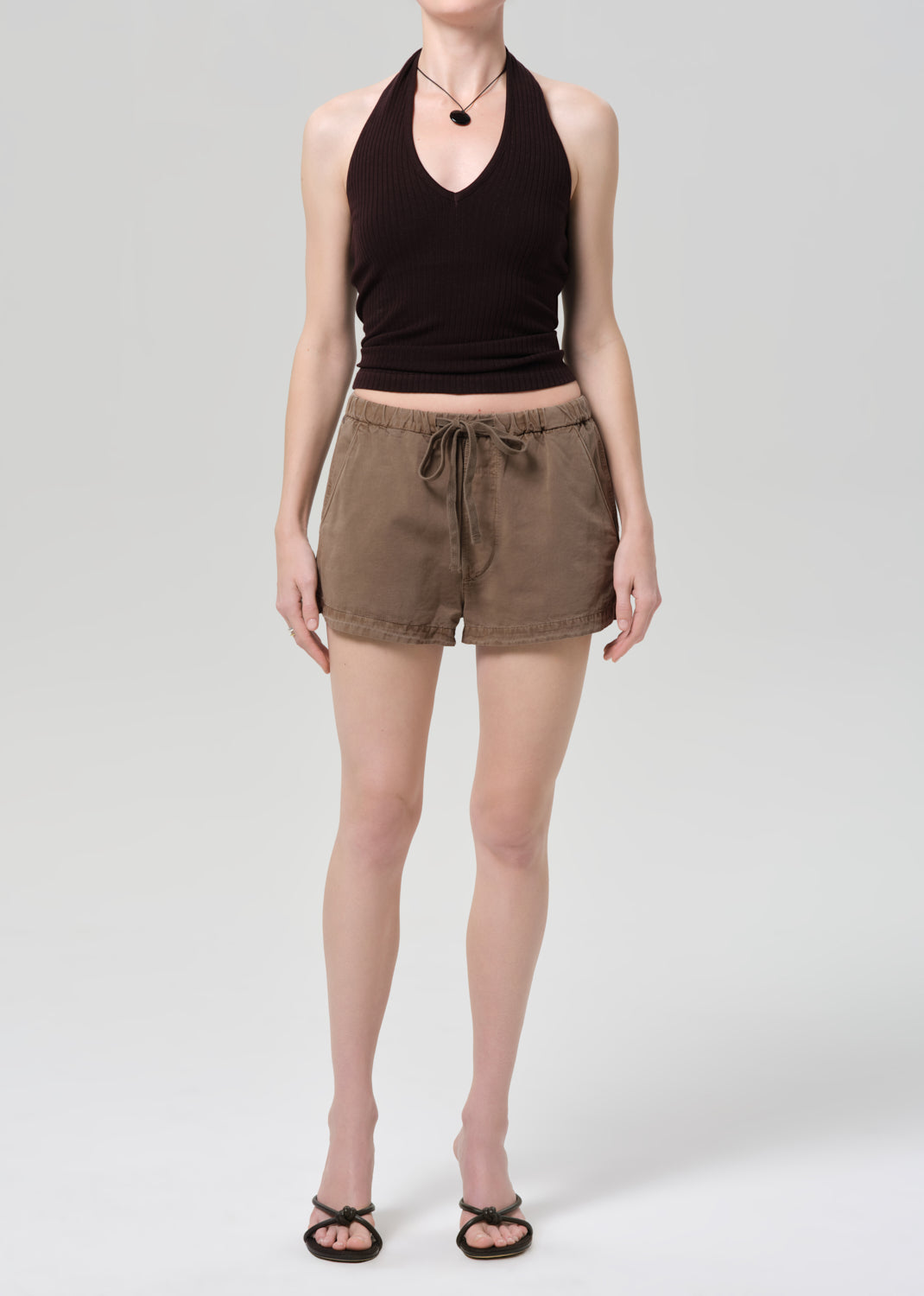 Este Drawstring Short
In Cocoa from Citizens of Humanity - $218