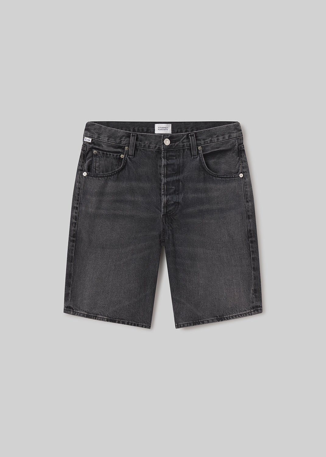 Ayla Short in Vintage Black flat