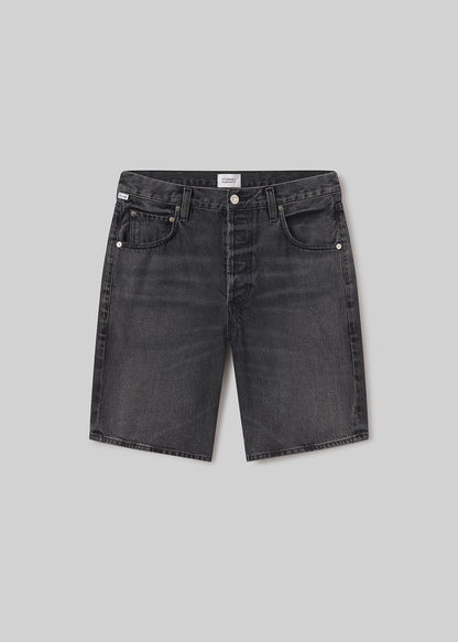 Ayla Short in Vintage Black flat