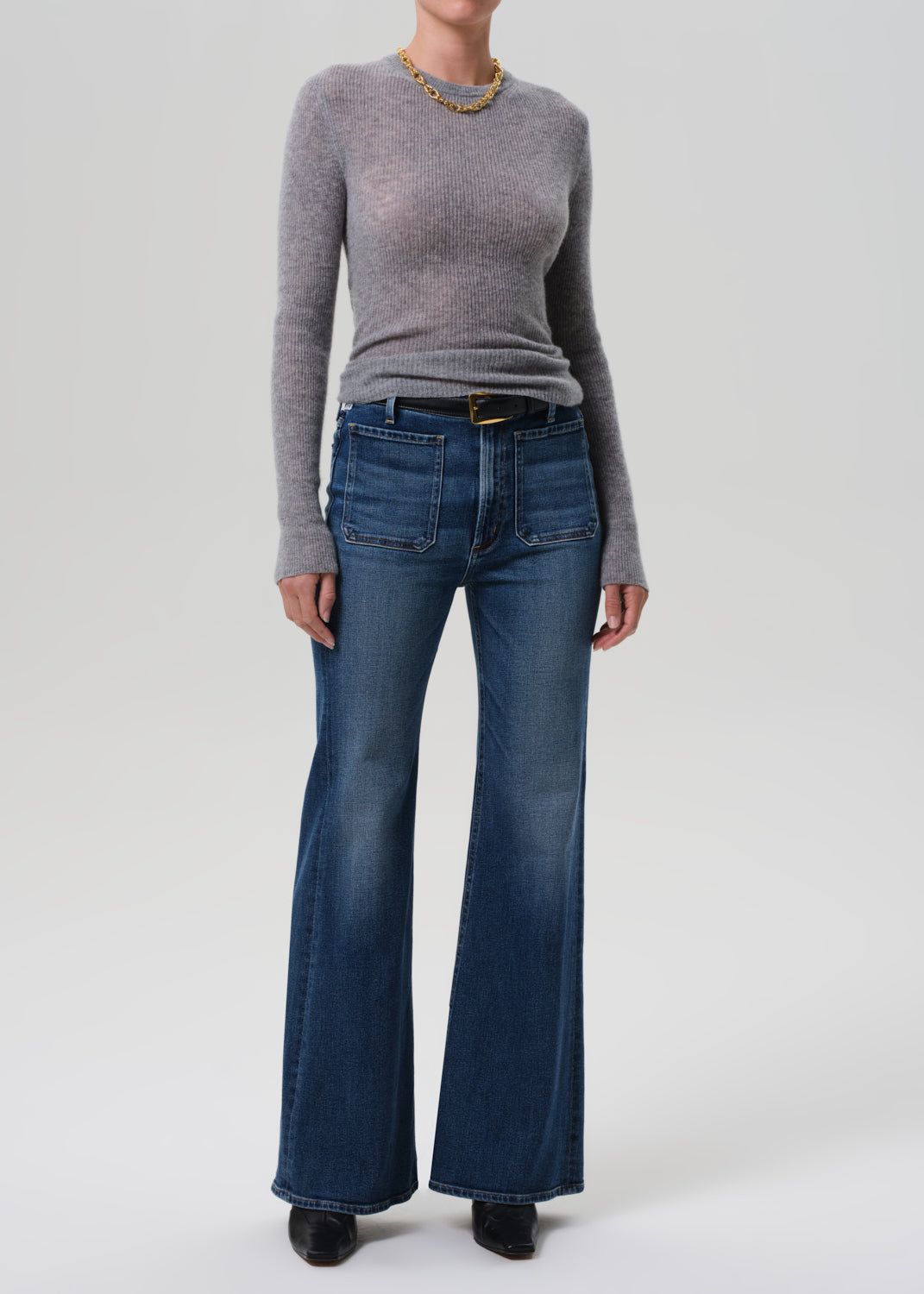 Kimberly Patch Pocket Flare
In Abalone