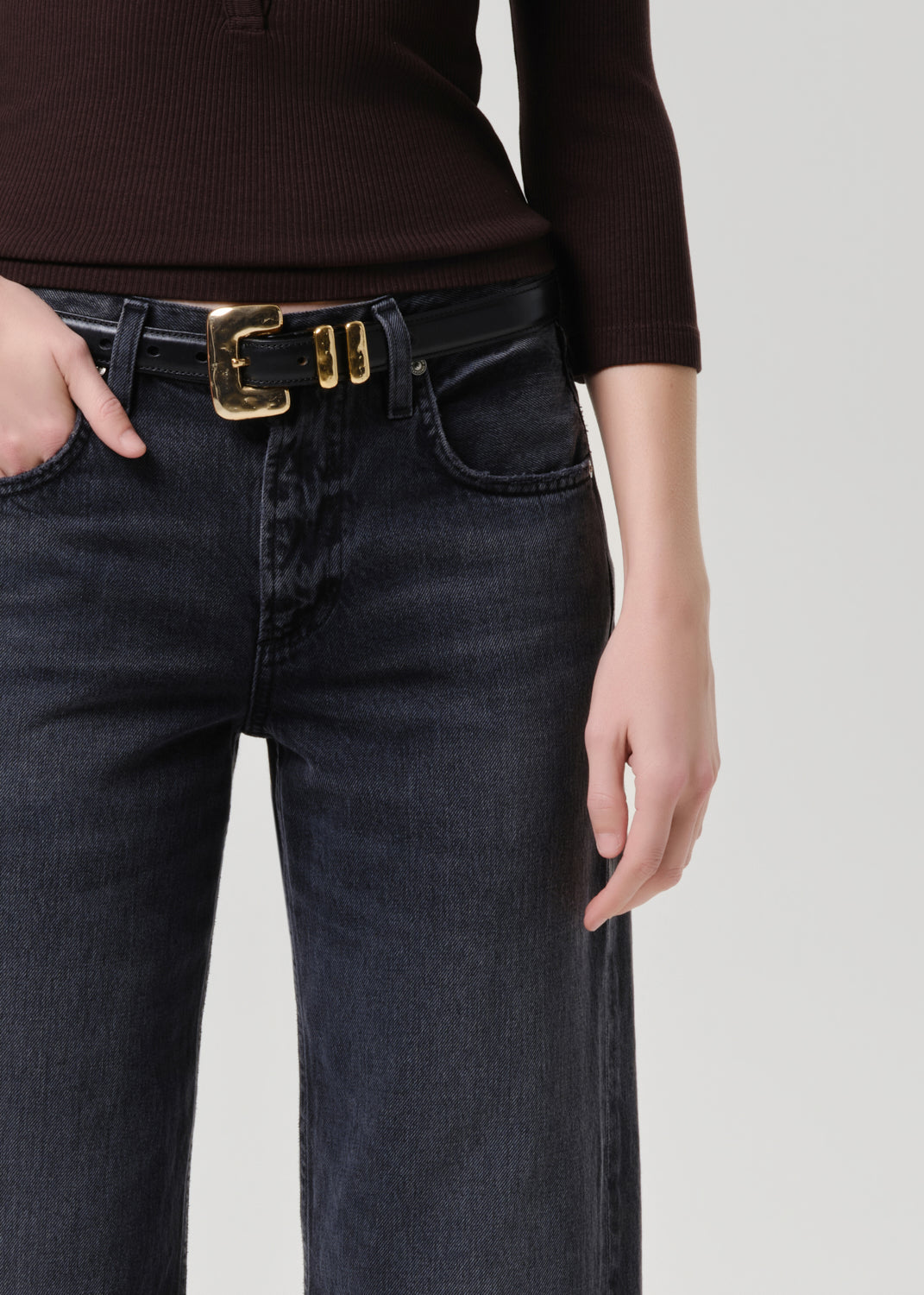 Lindz Easy Straight in Vintage Black – Citizens of Humanity