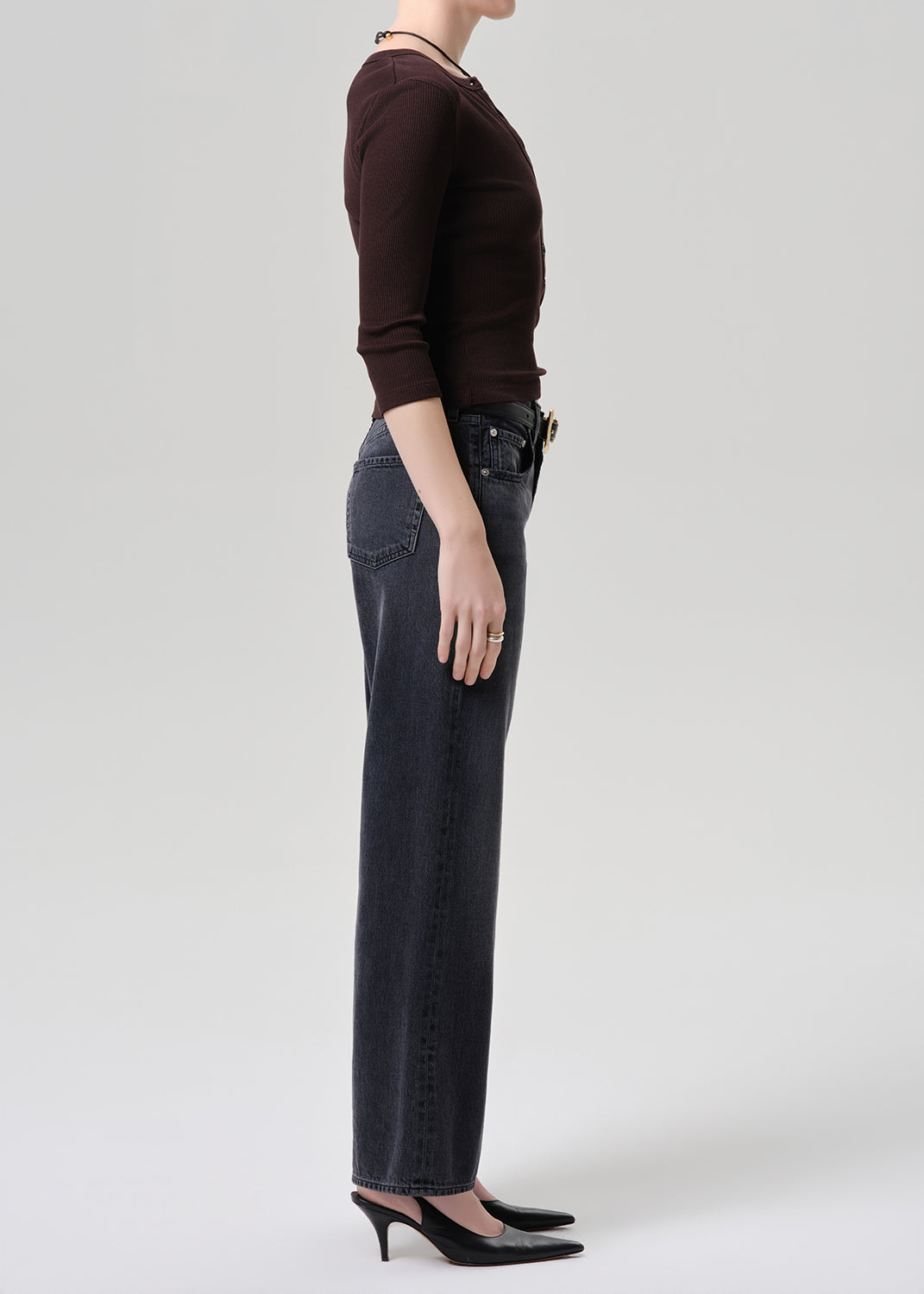 Lindz Easy Straight in Vintage Black – Citizens of Humanity