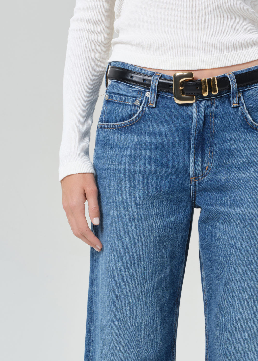 ONLY Onllopez Low Waist Straight DNM Tai476, blauw (light blue denim), 29W / 32L ONLY Onllopez Low Waist Straight DNM Tai476, blauw (light blue denim), 29W / 32L