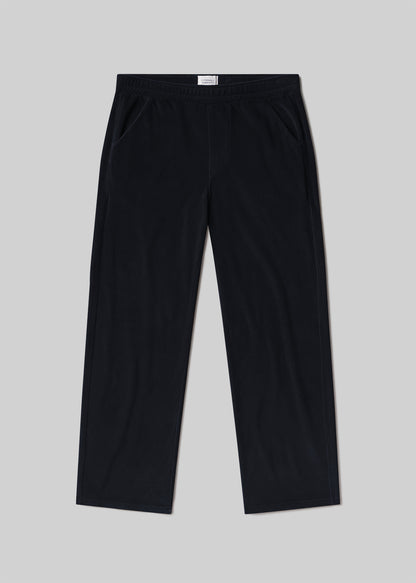 Brynn Drawstring Pant Velour in Notte flat