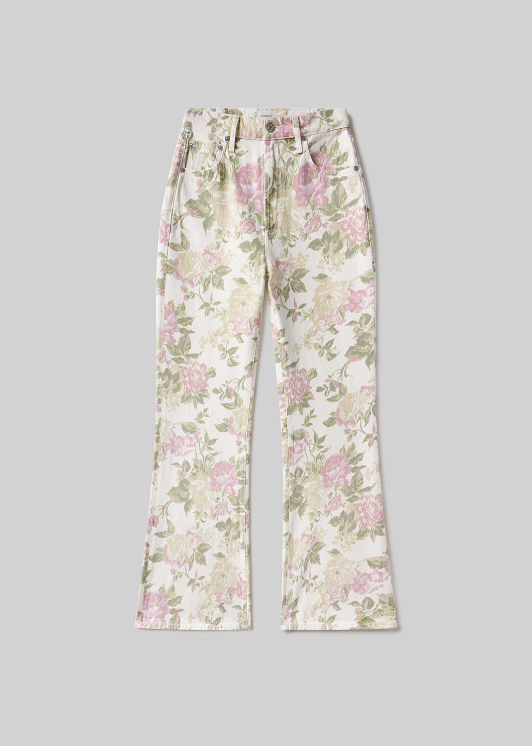 Kimberly 70's Flare in English Rose flat