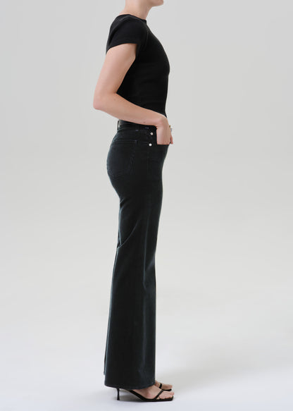 Kimberly 70's Flare Corduroy in Juniper