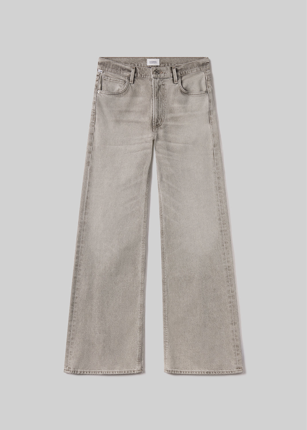 Kimberly 70's Flare in Quartz Grey