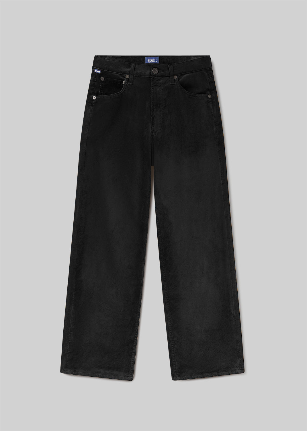 Delfina High Rise Straight in Willow flat