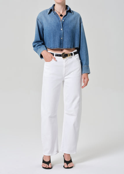 Miro Long Relaxed Jean in Soft White – Citizens of Humanity