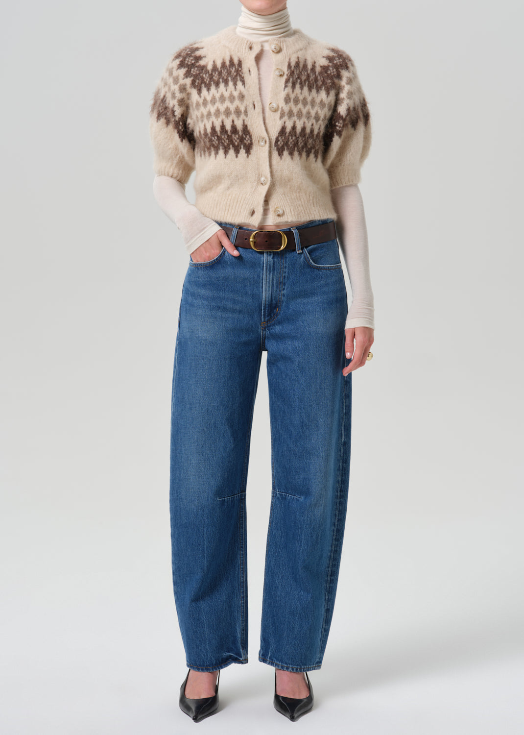 Miro Long Relaxed Jean Azure