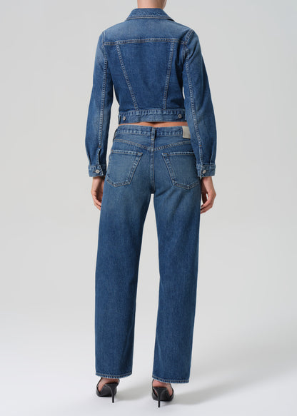 Lindz Easy Straight Tuxedo Stripe in Liro