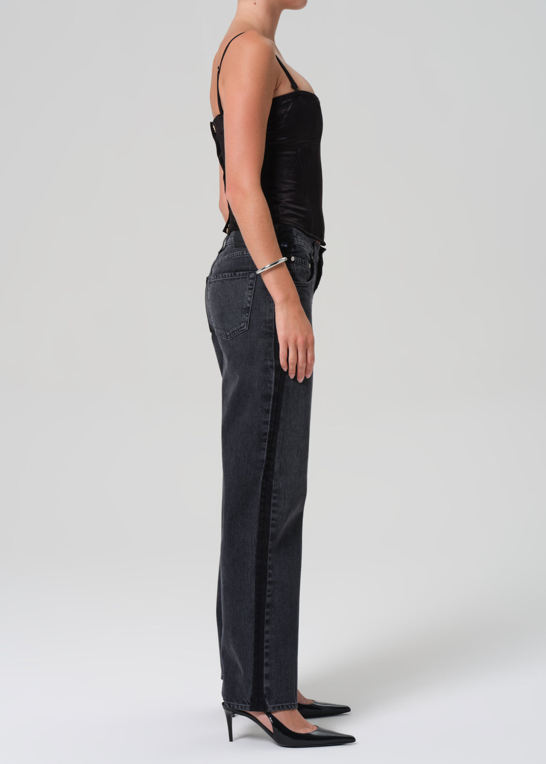 Lindz Easy Straight Tuxedo Stripe in Kuro – Citizens of Humanity