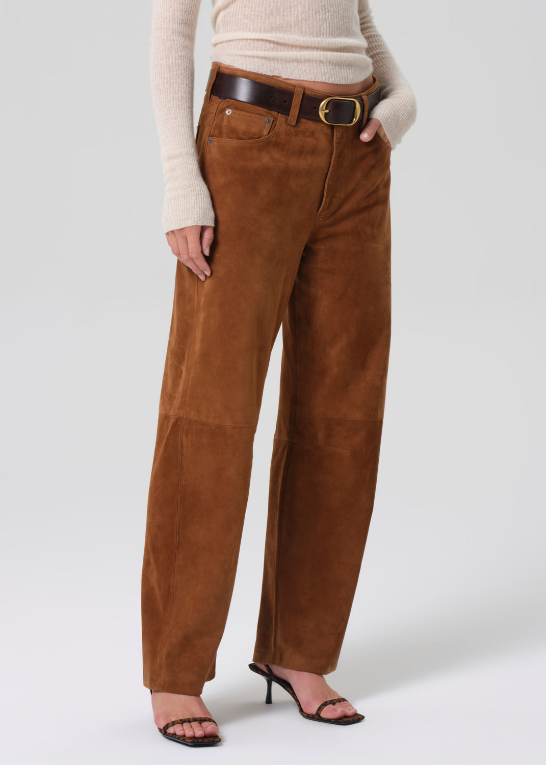 Miro Relaxed Pant in Toasted Caramel