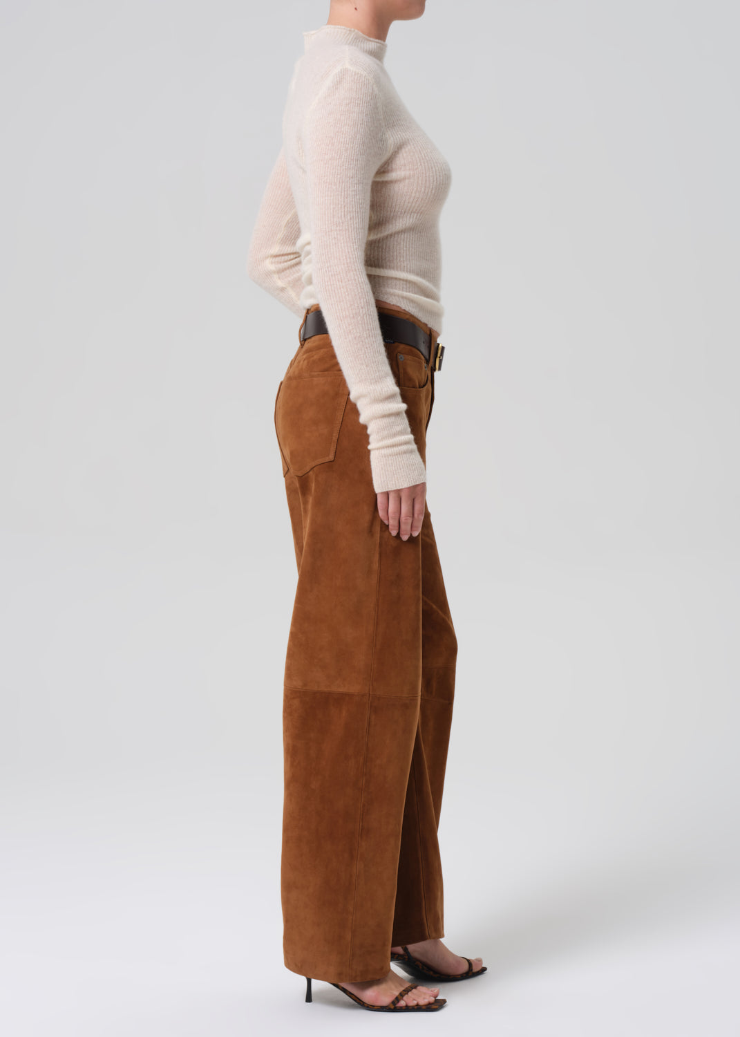 Miro Relaxed Pant in Toasted Caramel