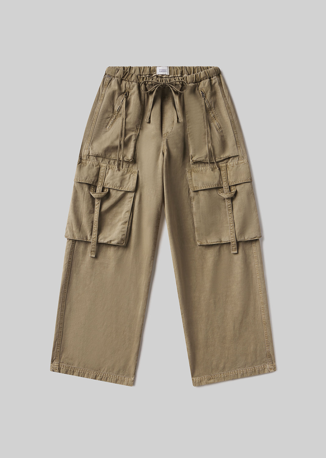 Andira Pull On Pant in Bezal flat