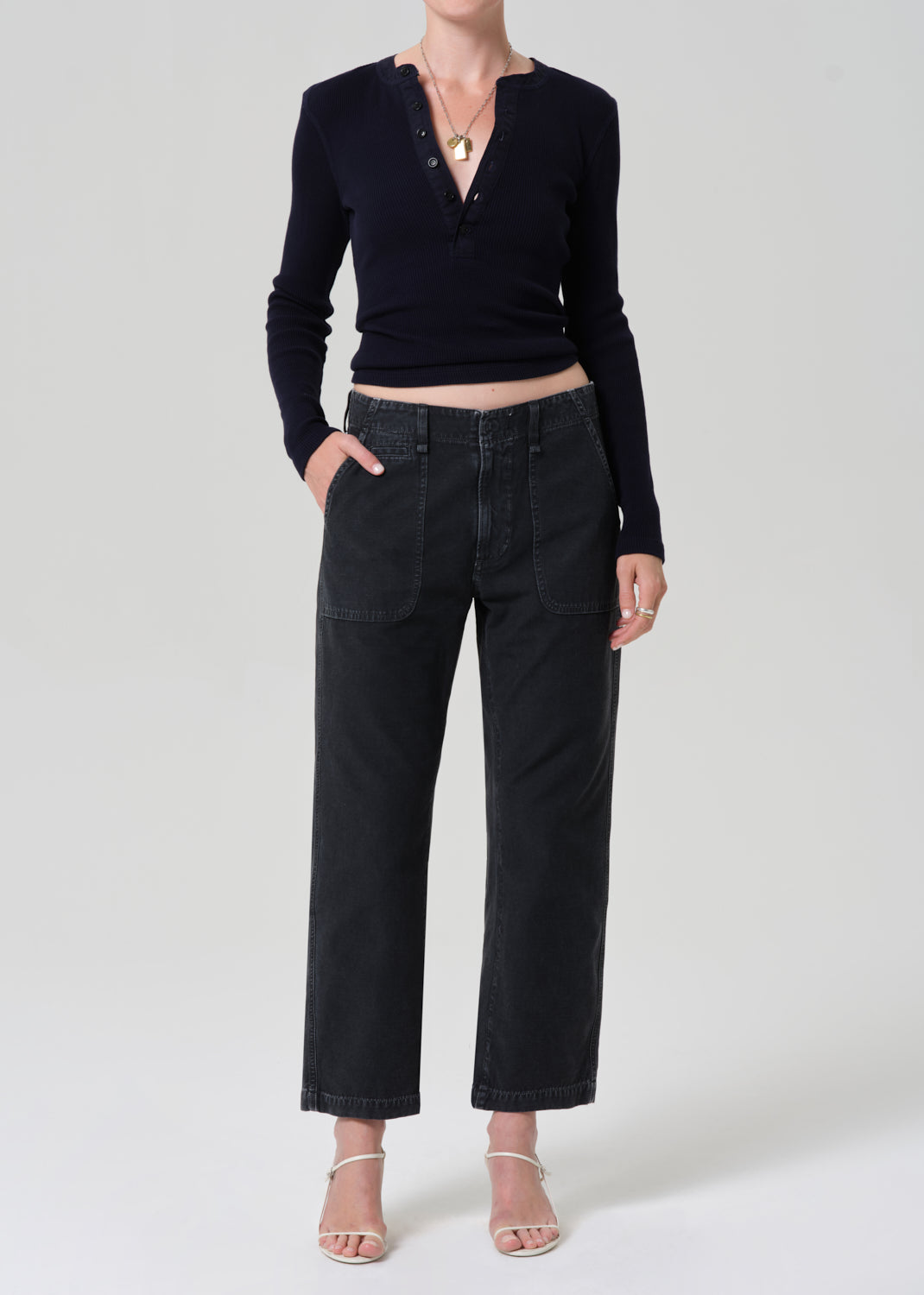 Winslow Utility
In Washed Black from Citizens of Humanity - $248