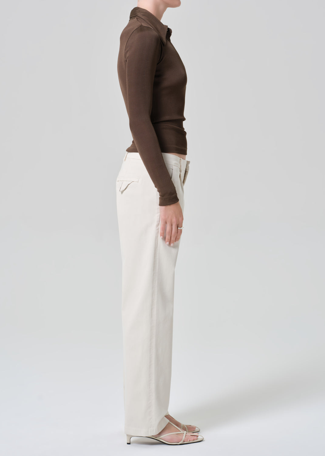 Mallory Trouser in Plaster